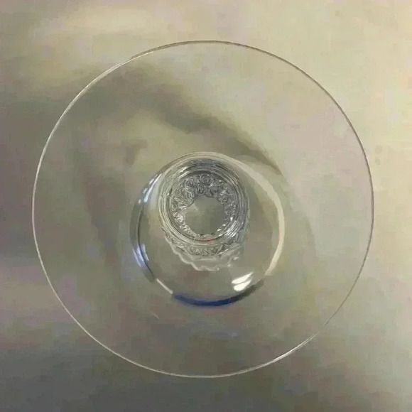 2 Vintage Heisey Crystal Water Goblets/Glass Etched...Pattern: Plantation Ivy - Picture 7 of 8